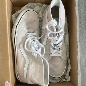 High top Vans suede